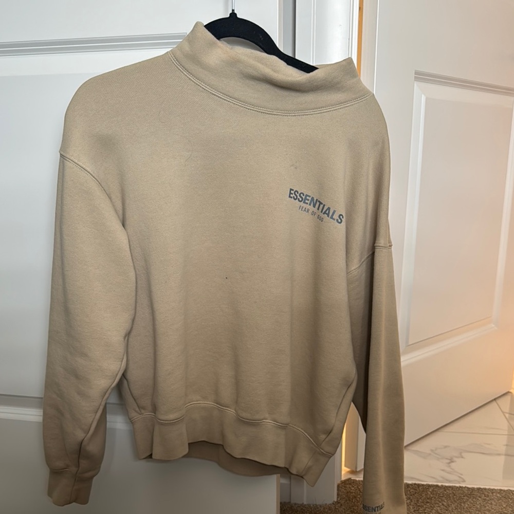 Fear of God Essentials Beige Sleeve